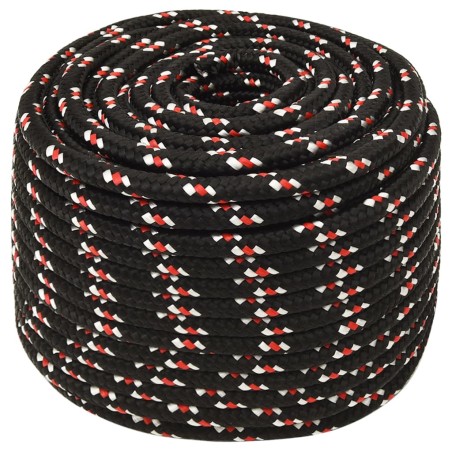 vidaXL Corda Nautica Nera 12 mm 25 m in Polipropilene