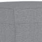 vidaXL Poggiapiedi Grigio Chiaro 70x55x41 cm in Tessuto vidaXL Poggiapiedi Grigio Chiaro 70x55x41 cm in Tessuto