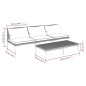 vidaXL Set Divani da Giardino 4pz con Cuscini Polyrattan Grigio Scuro vidaXL Set Divani da Giardino 4pz con Cuscini Polyrattan Grigio Scuro