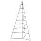 vidaXL Albero di Natale Decorativo in Metallo Nero 180 cm vidaXL Albero di Natale Decorativo in Metallo Nero 180 cm
