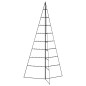 vidaXL Albero di Natale Decorativo in Metallo Nero 180 cm vidaXL Albero di Natale Decorativo in Metallo Nero 180 cm