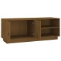 Mobile Porta TV Miele 105x34x40 cm in Legno Massello di Pino Mobile Porta TV Miele 105x34x40 cm in Legno Massello di Pino