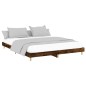 vidaXL Giroletto Rovere Fumo 140x200 cm in Legno Multistrato vidaXL Giroletto Rovere Fumo 140x200 cm in Legno Multistrato