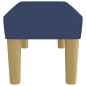 vidaXL Panca Blu 70x30x30 cm in Tessuto vidaXL Panca Blu 70x30x30 cm in Tessuto
