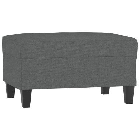 vidaXL Poggiapiedi Grigio Scuro 70x55x41 cm in Tessuto