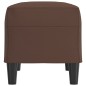 Panca Marrone 70x35x41 cm in Similpelle Panca Marrone 70x35x41 cm in Similpelle