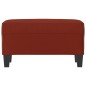Panca Rosso Vino 70x35x41 cm in Similpelle Panca Rosso Vino 70x35x41 cm in Similpelle