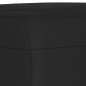 Panca Nera 70x35x41 cm in Microfibra Panca Nera 70x35x41 cm in Microfibra