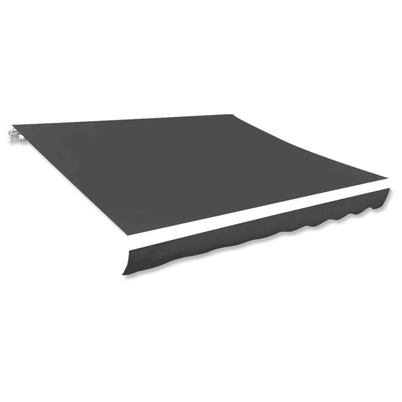 vidaXL Tendone Parasole in Tela Antracite 400x300 cm vidaXL Tendone Parasole in Tela Antracite 400x300 cm