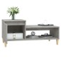 Tavolino Salotto Grigio Cemento 100x50x45 cm Legno Multistrato Tavolino Salotto Grigio Cemento 100x50x45 cm Legno Multistrato