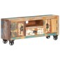 vidaXL Mobile Porta TV 120x30x50 cm in Legno Massello di Recupero vidaXL Mobile Porta TV 120x30x50 cm in Legno Massello di Recupero