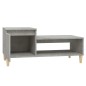 Tavolino Salotto Grigio Cemento 100x50x45 cm Legno Multistrato Tavolino Salotto Grigio Cemento 100x50x45 cm Legno Multistrato