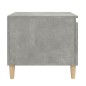 Tavolino Salotto Grigio Cemento 100x50x45 cm Legno Multistrato Tavolino Salotto Grigio Cemento 100x50x45 cm Legno Multistrato