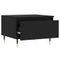 vidaXL Tavolini da Salotto 2pz Neri 50x46x35 cm in Legno Multistrato