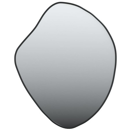 vidaXL Specchio da Parete Nero 50x40 cm
