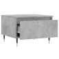 vidaXL Tavolini Salotto 2pz Grigio Cemento 50x46x35 Legno Multistrato