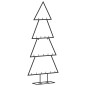 vidaXL Albero di Natale Decorativo in Metallo Nero 90 cm vidaXL Albero di Natale Decorativo in Metallo Nero 90 cm
