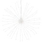 vidaXL Illuminazioni di Natale Galassia 140 LED 8pz Bianco Caldo 17 cm