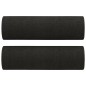 vidaXL Set Divani 2 pz con Cuscini Nero in Tessuto vidaXL Set Divani 2 pz con Cuscini Nero in Tessuto