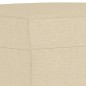 vidaXL Set Divani 4 pz con Cuscini Crema in Tessuto vidaXL Set Divani 4 pz con Cuscini Crema in Tessuto