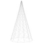 Albero di Natale Pennone Blu 1400 LED 500 cm Albero di Natale Pennone Blu 1400 LED 500 cm