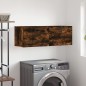 vidaXL Mobile a Parete Rovere Fumo 100x36,5x35 cm in Legno Multistrato vidaXL Mobile a Parete Rovere Fumo 100x36,5x35 cm in Legno Multistrato