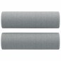 vidaXL Divano a 3 Posti con Cuscini Grigio Chiaro 180 cm in Tessuto vidaXL Divano a 3 Posti con Cuscini Grigio Chiaro 180 cm in Tessuto