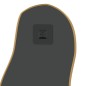 vidaXL Specchio da Parete Dorato 90x40 cm