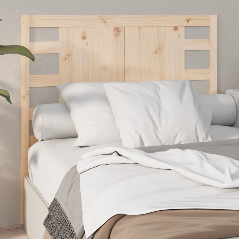 Testiera per Letto 81x4x100 cm in Legno Massello di Pino Testiera per Letto 81x4x100 cm in Legno Massello di Pino