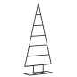 vidaXL Albero di Natale Decorativo in Metallo Nero 90 cm vidaXL Albero di Natale Decorativo in Metallo Nero 90 cm