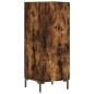 vidaXL Credenza Rovere Fumo 34,5x34x180 cm in Legno Multistrato vidaXL Credenza Rovere Fumo 34,5x34x180 cm in Legno Multistrato