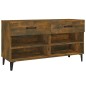 Scarpiera Rovere Fumo 102x35x55 cm in Legno Multistrato Scarpiera Rovere Fumo 102x35x55 cm in Legno Multistrato