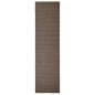 Tappeto in Sisal Naturale 80x300 cm Marrone