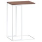Tavolino da Salotto Bianco 40x30x59 cm in Legno Multistrato Tavolino da Salotto Bianco 40x30x59 cm in Legno Multistrato