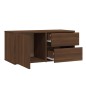 Mobile Porta TV Rovere Marrone 80x34x36 cm in Legno Multistrato Mobile Porta TV Rovere Marrone 80x34x36 cm in Legno Multistrato
