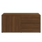 Mobile Porta TV Rovere Marrone 80x34x36 cm in Legno Multistrato Mobile Porta TV Rovere Marrone 80x34x36 cm in Legno Multistrato