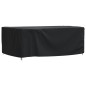 vidaXL Copertura Mobili Giardino Nera 225x143x90cm Impermeabile 420D vidaXL Copertura Mobili Giardino Nera 225x143x90cm Impermeabile 420D