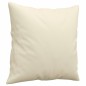 vidaXL Set di Divani 3 pz con Cuscini Crema in Similpelle vidaXL Set di Divani 3 pz con Cuscini Crema in Similpelle