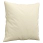 vidaXL Set di Divani 4 pz con Cuscini Crema in Similpelle