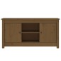 Mobile Porta TV Miele 103x36,5x52 cm in Legno Massello di Pino Mobile Porta TV Miele 103x36,5x52 cm in Legno Massello di Pino