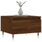 vidaXL Tavolini Salotto 2pz Rovere Marrone 50x46x35 Legno Multistrato
