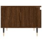vidaXL Tavolini Salotto 2pz Rovere Marrone 50x46x35 Legno Multistrato