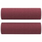 vidaXL Divano a 2 Posti con Cuscini Rosso Vino 120 cm in Tessuto vidaXL Divano a 2 Posti con Cuscini Rosso Vino 120 cm in Tessuto