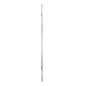 vidaXL Specchio da Parete Argento 100x45 cm