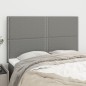 vidaXL Testiere 4 pz Grigio Scuro 72x5x78/88 cm in Tessuto