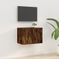 Mobile Porta TV a Parete Rovere Fumo 57x34,5x40 cm Mobile Porta TV a Parete Rovere Fumo 57x34,5x40 cm