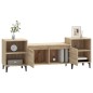 Mobile Porta TV Rovere Sonoma 160x35x55 cm Legno Multistrato Mobile Porta TV Rovere Sonoma 160x35x55 cm Legno Multistrato