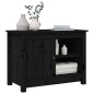 Mobile Porta TV Nero 70x36,5x52 cm in Legno Massello di Pino Mobile Porta TV Nero 70x36,5x52 cm in Legno Massello di Pino