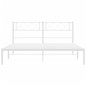 vidaXL Giroletto con Testiera Metallo Bianco 120x190 cm vidaXL Giroletto con Testiera Metallo Bianco 120x190 cm