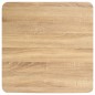 vidaXL Tavolo da Bistrot Marrone Chiaro 60x60 cm in MDF vidaXL Tavolo da Bistrot Marrone Chiaro 60x60 cm in MDF